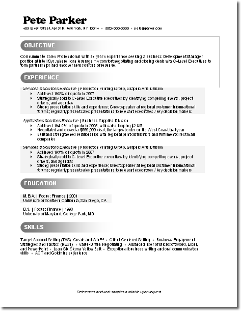 functional resume layout. simple resume layout. basic