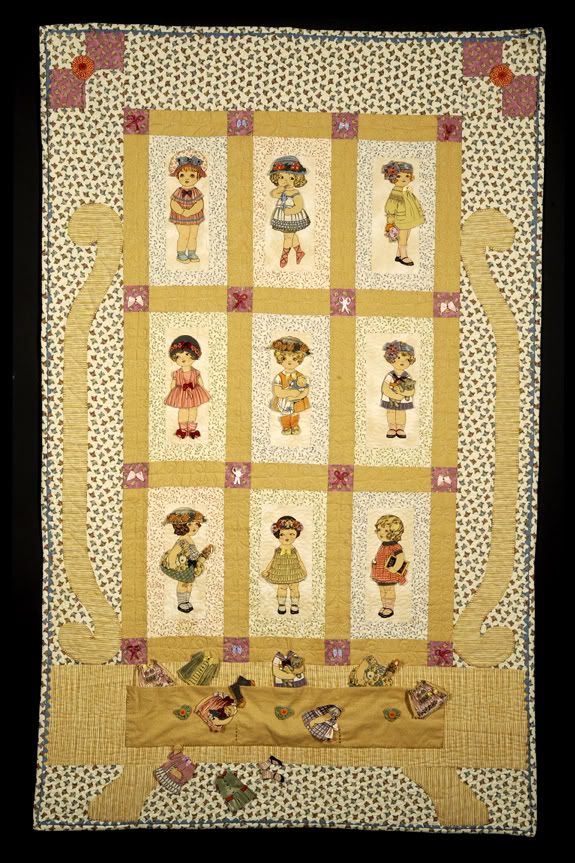 paper doll quilt kit