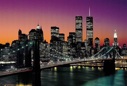 new york city at night time. night time or daytime?