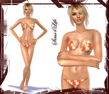 одежда -  The Sims 2. Женская одежда: Купальники - Страница 9 Swimwear11