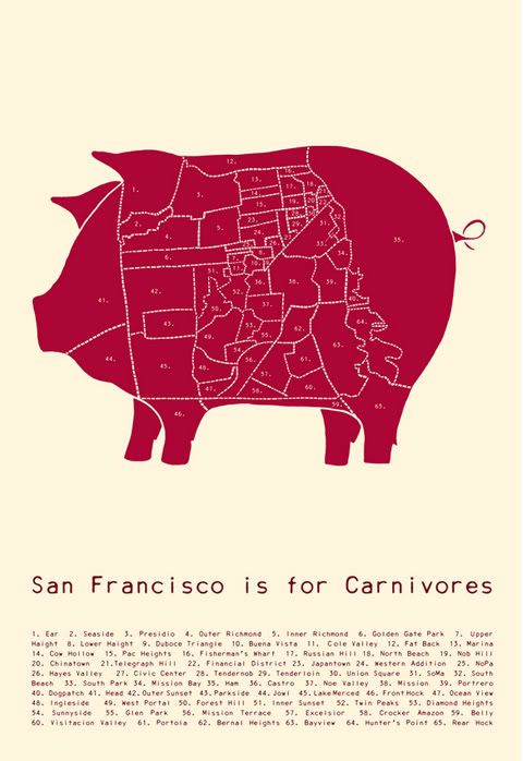 Alyson Thomas Drywell San Francisco is for Carnivores