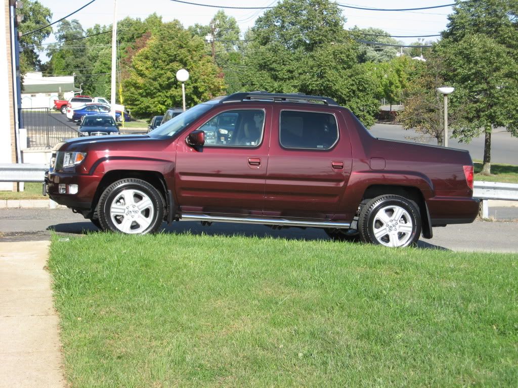 Honda ridgeline oem nerf bars #5