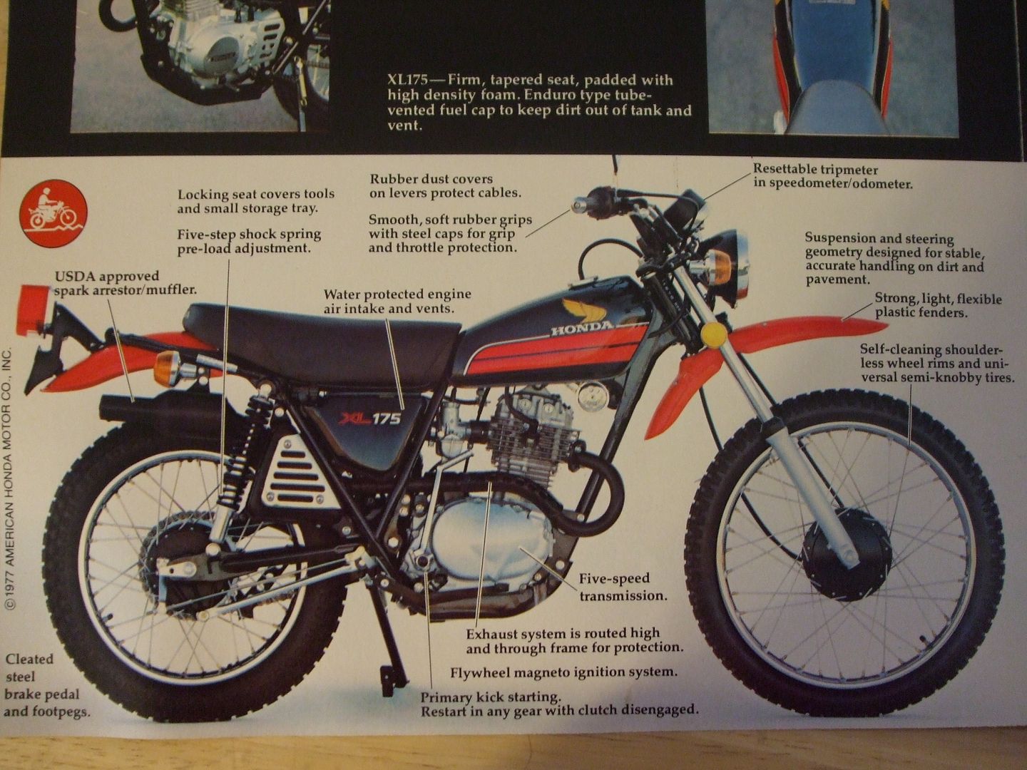 1978 Honda xl175 #2