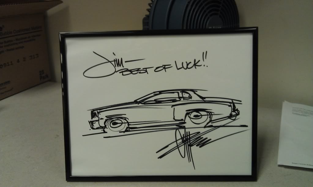Friend of mine met Chip Foose while at a Napa show in Indy