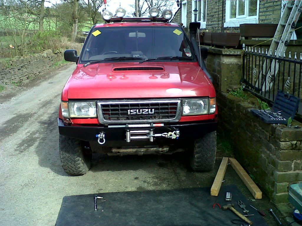 Isuzu Trooper Owners Club UK™ View topic Winch+bumper
